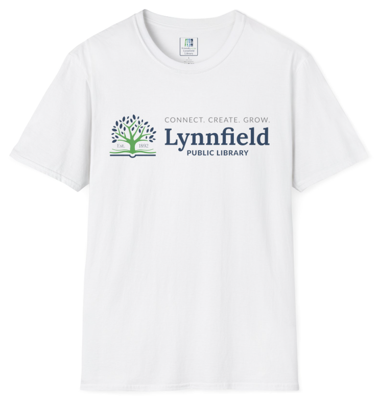 Lynnfield Public Library t-shirt in white